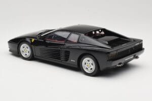 Ferrari Testarossa Juodas Kyosho 1:18 08425BK Metalas - nuotrauka 7 iš 8