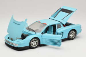 Ferrari Testarossa Borsenmodell 1997 Riboto Leidimo Mėlynas Bburago 1:18 B002 Metalas - nuotrauka 2 iš 8