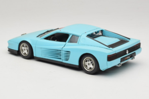 Ferrari Testarossa Borsenmodell 1997 Riboto Leidimo Mėlynas Bburago 1:18 B002 Metalas - nuotrauka 7 iš 8