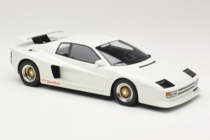 Ferrari Testarossa Koenig Specials Bi-Turbo Baltas GT Spirit 1:18 KJ012 Derva - nuotrauka 4 iš 6