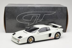 Ferrari Testarossa Koenig Specials Bi-Turbo Baltas GT Spirit 1:18 KJ012 Derva - nuotrauka 6 iš 6