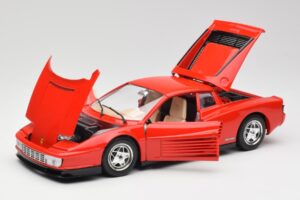 Ferrari Testarossa Raudonas Bburago 1:18 3019 Metalas - nuotrauka 2 iš 8