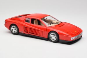 Ferrari Testarossa Raudonas Bburago 1:18 3019 Metalas - nuotrauka 6 iš 8