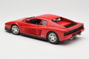 Ferrari Testarossa Raudonas Hot Wheels 1:18 23918 Metalas - nuotrauka 7 iš 8