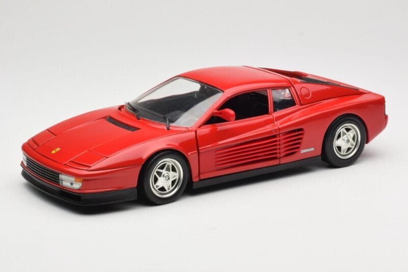 Ferrari Testarossa Raudonas Hot Wheels 1:18 23918 Metalas