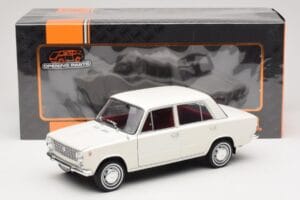 Fiat 124 Baltas IXO 1:18 18CMC205OP Metalas - nuotrauka 8 iš 8