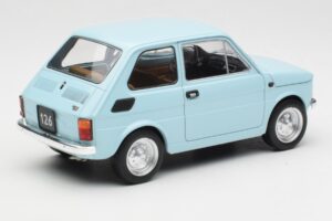 Fiat 126 Šviesiai Mėlynas MCG 1:18 MCG18415 Metalas - nuotrauka 2 iš 6