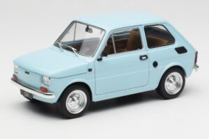 Fiat 126 Šviesiai Mėlynas MCG 1:18 MCG18415 Metalas