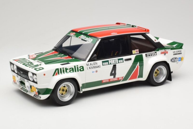 Fiat 131 Abarth #5 M. Alen / I. Kivimaki Rally Portugal 1978 Otto 1:12 G093 Derva