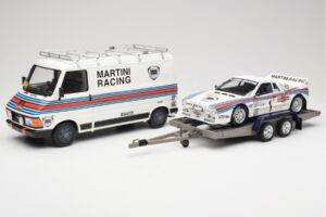 Fiat 242 & Lancia 037 Group B #1 W. Rohrl / C. Geistdorfer Rally Monte Carlo 1983 Otto 1:18 OT360 Derva