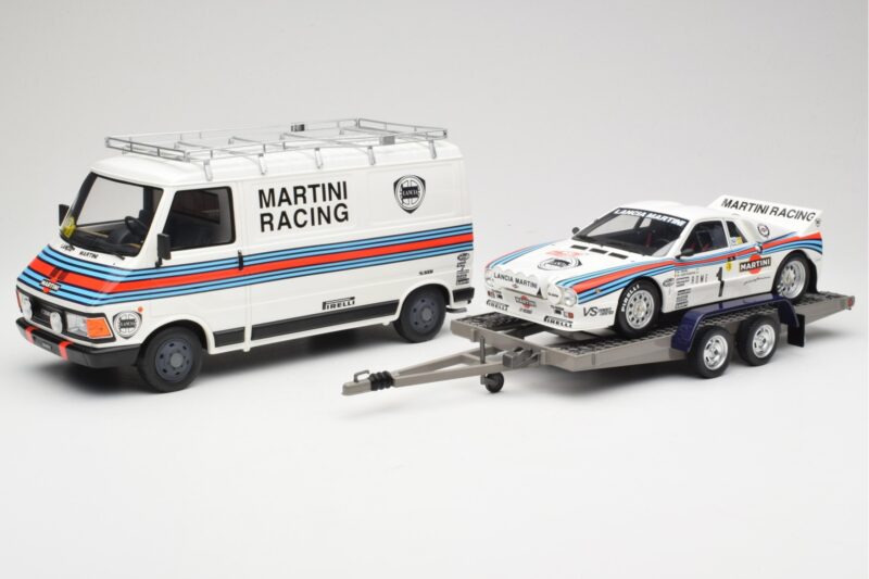 Fiat 242 & Lancia 037 Group B #1 W. Rohrl / C. Geistdorfer Rally Monte Carlo 1983 Otto 1:18 OT360 Derva