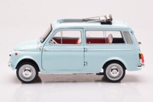 Fiat 500 Giardiniera Acquamarina Mėlynas Norev 1:18 187742 Metalas - nuotrauka 4 iš 7
