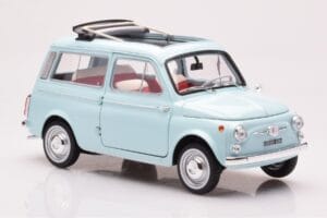 Fiat 500 Giardiniera Acquamarina Mėlynas Norev 1:18 187742 Metalas - nuotrauka 6 iš 7