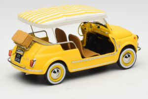 Fiat 500 Jolly Geltonas Norev 1:18 187790 Metalas - nuotrauka 2 iš 6