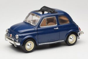 Fiat 500 L Mėlynas Bburago 1:18 3327 Metalas