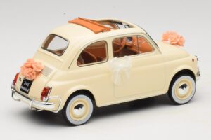 Fiat 500 L Dramblio Kaulo Wedding Gift Norev 1:18 187780 Metalas - nuotrauka 2 iš 6