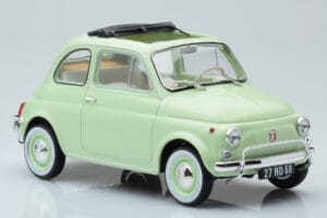 Fiat 500 L Šviesiai Žalias Norev 1:18 187773 Metalas - nuotrauka 4 iš 6