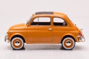 Fiat 500 L Pasitano Geltonas Norev 1:18 187775 Metalas - nuotrauka 3 iš 6