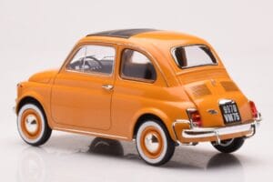 Fiat 500 L Pasitano Geltonas Norev 1:18 187775 Metalas - nuotrauka 5 iš 6