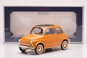 Fiat 500 L Pasitano Geltonas Norev 1:18 187775 Metalas - nuotrauka 6 iš 6