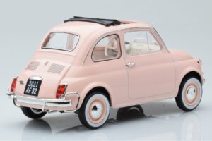 Fiat 500 L Rožinis Special Birth Pack Norev 1:18 187774 Metalas - nuotrauka 2 iš 6