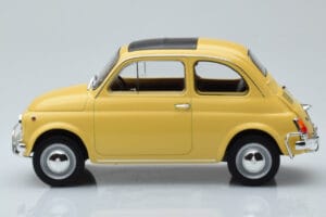 Fiat 500 L Tahiti Geltonas Norev 1:18 187772 Metalas - nuotrauka 3 iš 6