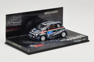 Fiat 500 #168 Engstler Motorsport Freke / Friberg / Naumann 24 Hours Nurburgring 2008 Minichamps 1:43 437081268 Metalas - nuotrauka 2 iš 4