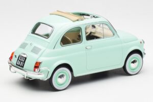 Fiat 500L Pastelinė Mėlyna Norev 1:18 187777 Metalas - nuotrauka 2 iš 6