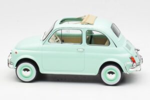 Fiat 500L Pastelinė Mėlyna Norev 1:18 187777 Metalas - nuotrauka 3 iš 6