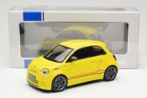 Abarth 500e Geltonas IXO 1:18 MCG18498 Metalas - nuotrauka 6 iš 6