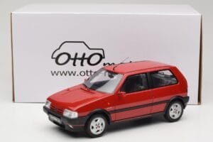 Fiat Uno Turbo IE Rosso Racing Otto 1:18 OT487 Derva - nuotrauka 6 iš 6