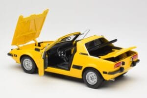 Fiat X1/9 Geltonas Minichamps 1:18 100121664 Metalas - nuotrauka 5 iš 8