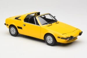 Fiat X1/9 Geltonas Minichamps 1:18 100121664 Metalas - nuotrauka 6 iš 8
