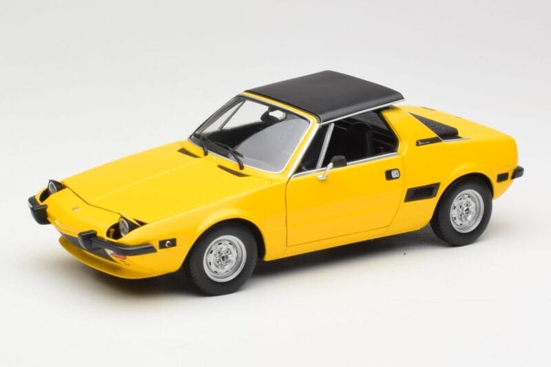 Fiat X1/9 Geltonas Minichamps 1:18 100121664 Metalas