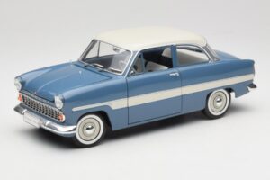 Ford Taunus 12M P2 Mėlynas Juostelės Revell 1:18 08880-M1 Metalas