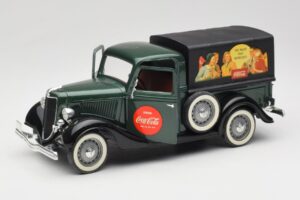Ford Bache Coca-Cola Solido 1:18 9513 Metalas - nuotrauka 2 iš 8