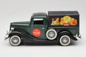 Ford Bache Coca-Cola Solido 1:18 9513 Metalas - nuotrauka 4 iš 8