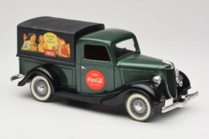 Ford Bache Coca-Cola Solido 1:18 9513 Metalas - nuotrauka 6 iš 8