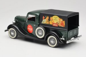 Ford Bache Coca-Cola Solido 1:18 9513 Metalas - nuotrauka 7 iš 8