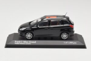 Ford C-Max Grand Juodas Metallic Minichamps 1:43 400089100 Metalas