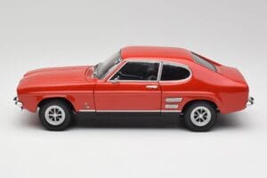 Ford Capri Mk1 1700 GT Raudonas Minichamps 1:18 180089001 Metalas - nuotrauka 4 iš 8