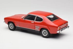 Ford Capri Mk1 1700 GT Raudonas Minichamps 1:18 180089001 Metalas - nuotrauka 7 iš 8