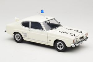 Ford Capri Autobahnpolizei Dusseldorf Minichamps 1:18 150089090 Metalas - nuotrauka 6 iš 8