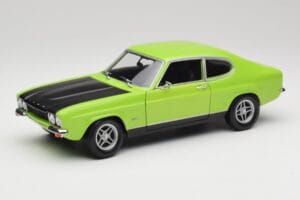 Ford Capri Mk1 RS 2600 Žalia & Juoda Minichamps 1:18 150089075 Metalas