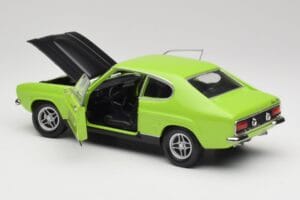 Ford Capri Mk1 RS 2600 Žalia & Juoda Minichamps 1:18 150089075 Metalas - nuotrauka 5 iš 8