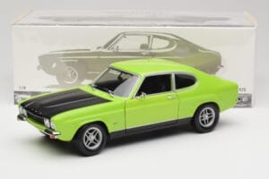 Ford Capri Mk1 RS 2600 Žalia & Juoda Minichamps 1:18 150089075 Metalas - nuotrauka 8 iš 8