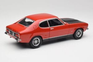 Ford Capri Mk1 RS 2600 Raudona & Juoda Minichamps 1:18 150089076 Metalas - nuotrauka 3 iš 8