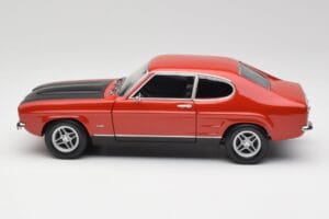 Ford Capri Mk1 RS 2600 Raudona & Juoda Minichamps 1:18 150089076 Metalas - nuotrauka 4 iš 8