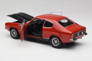 Ford Capri Mk1 RS 2600 Raudona & Juoda Minichamps 1:18 150089076 Metalas - nuotrauka 5 iš 8