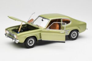 Ford Capri Mk1 Šviesiai Žalia Metallic Minichamps 1:18 18008900 Metalas - nuotrauka 2 iš 8